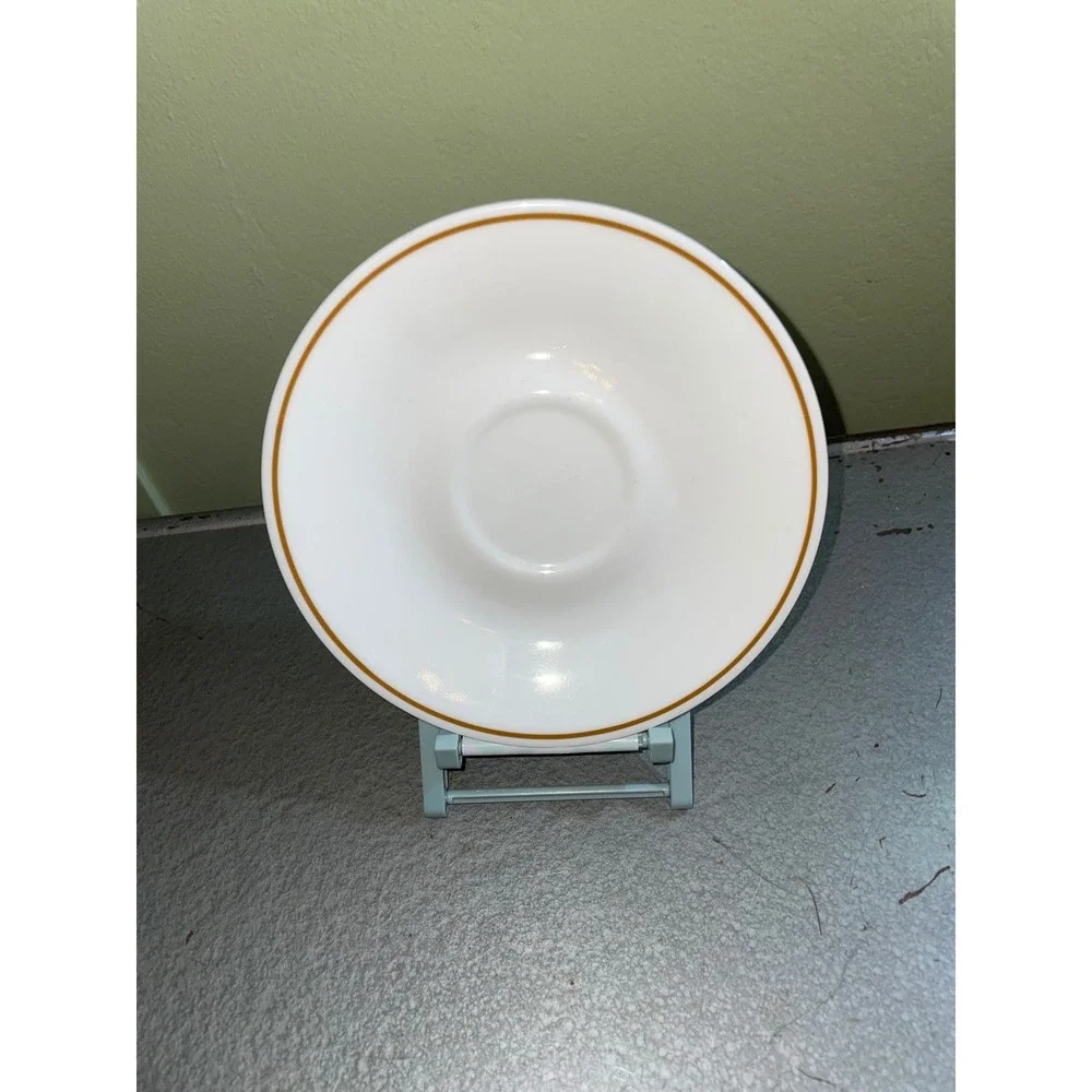 Corelle Indian Summer Tea Cup and Saucer Set of 6 Vintage Corning Vitrelle USA
